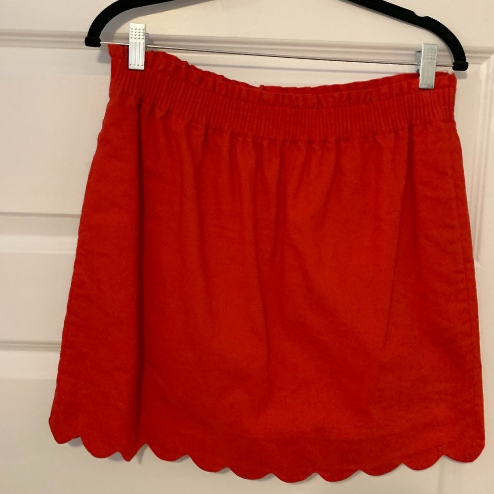 J.Crew Scallop Skirt